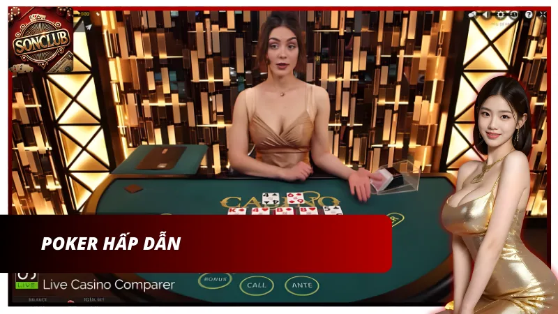 Người chơi sẽ được trải nghiệm một kho tàng game đa dạng tại Casino Live Sonclub