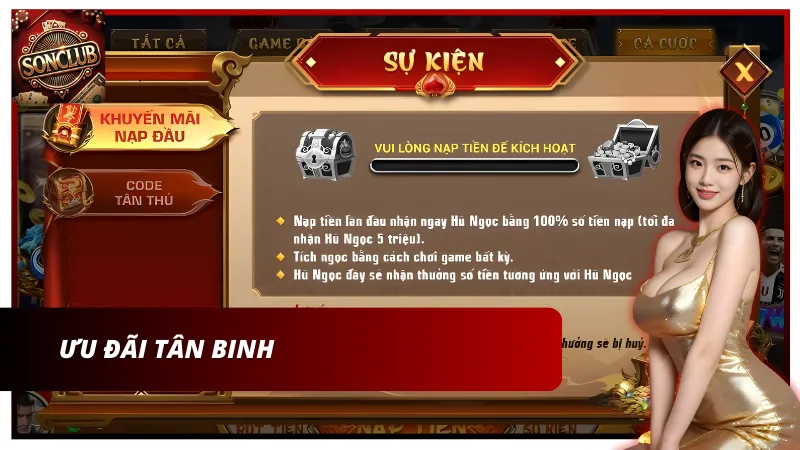 Những chương trình khuyến mãi tại sảnh cược Sonclub siêu khủng