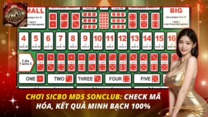 Sicbo MD5 Sonclub